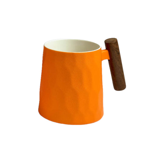 TeaLogic Becher Naranja mit Rosenholzgriff und Wabenmuster