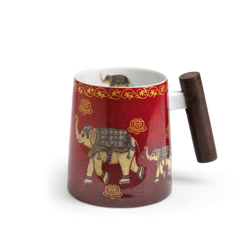 Becher Nelson mit Rosenholzgriff