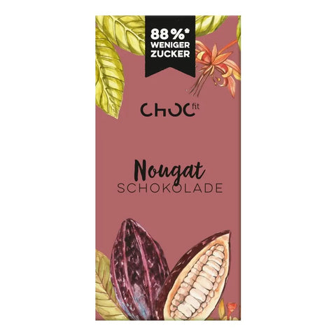 Choc fit Nougat Schokolade
