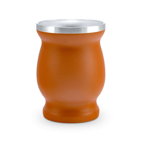Caámate Mate Becher Edelstahl Rot