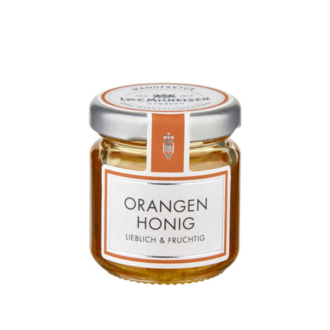 Orangenhonig 50 g kleines Honigglas