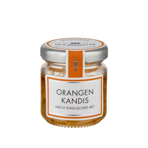 Orangen Kandis 50 g Miniglas