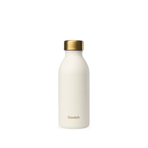 Qwetch Thermosflasche Icon 500 ml Creme Gold