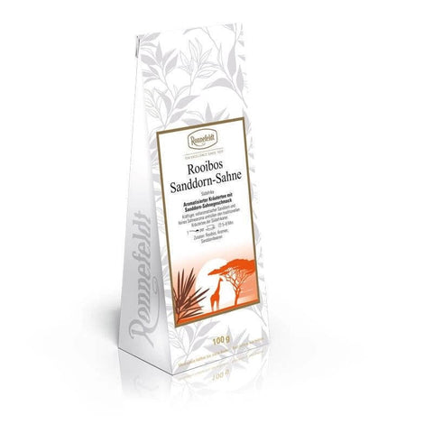 Ronnefeldt Rooibos Sanddorn-Sahne Tee
