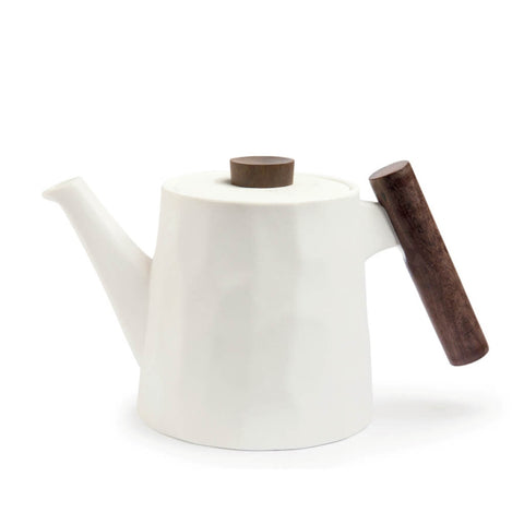 TeaLogic Teekanne Blanca mit Holzgriff 1.200 ml