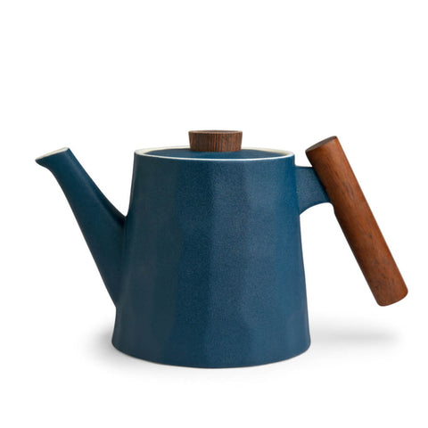 TeaLogic Teekanne Blu mit Holzgriff 1.200 ml