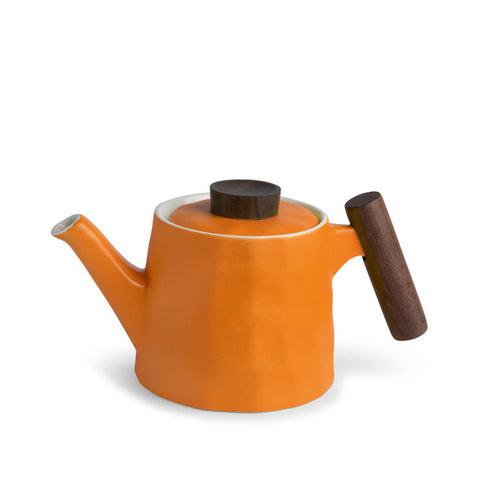 TeaLogic Teekanne Clementine mit Holzgriff 500 ml