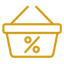 Icon Warenkorbrabatt
