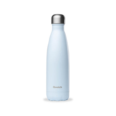 Qwetch Thermosflasche Pastellblau