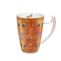TeaLogic Becher Tami aus Bone China (Knochenporzellan) mit detailreichem Elefanten- und Blumenmotiv