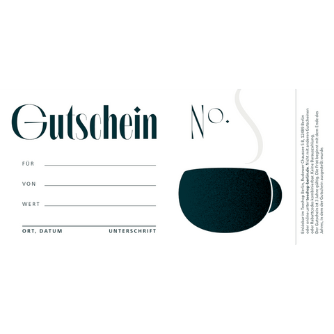 Geschenkgutschein »It's Tea Time«