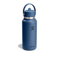 Hydro Flask Wide Mouth with Flex Straw Cap 32 oz (946 ml) in der Farbe Harbor Blue