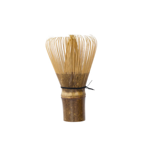 Matcha-Besen (Chasen) aus dunklem Bambus