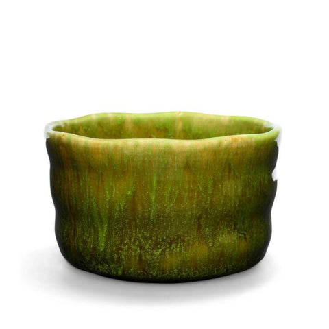 Japanische Matcha Schale Hisui aus Porzellan