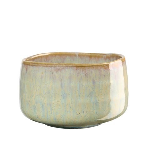 Matcha Schale Moribana aus Steinzeug, handgefertigt in Portugal mit einem Fassungsvermögen von 400 ml für die klassische Matcha-Zubereitung von ASA Selection