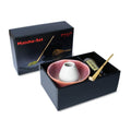 Matcha Set Sango mit Schale, Besen, Besenhalter und Löffel