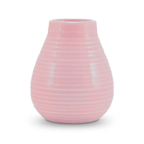 Mate-Becher Keramik Rosa für Mate-Tee von Caámate