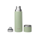 Qwetch Thermosflasche mit Becher Lindengrün