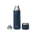 Qwetch Thermosflasche mit Becher Marineblau