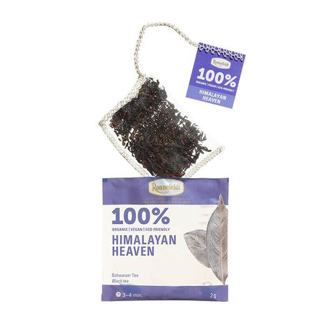 Ronnefeldt 100% Himalayan Heaven® – Schwarzer Tee aus Nepal im Teebeutel in Bio-Qualität im Sachet