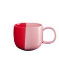 Tasse Joy Strawberry Smoothie in Rot und Rosa aus Porzellan mit einem Fassungsvermögen von 400 ml von ASA Selection