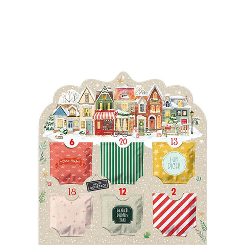 Tee Adventskalender Winterstädtchen von Tee Maas