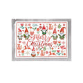 Tee-Postkarte Merry Christmas (Wichtelspaß) von Tee Maass