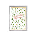 Tee Postkarte Kleeblatt von Tee Maass mit losem Früchtetee