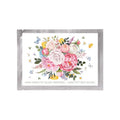 Tee Postkarte Pfingstrosen von Tee Maass mit aromatisiertem Früchtetee Dschungelblüte®