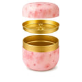 Teedose Pink Blossom im japanischen Stil (Chazutsu), ideal für Matcha und losen Tee mit einem Fassungsvermögen von 100 g von Goodwei