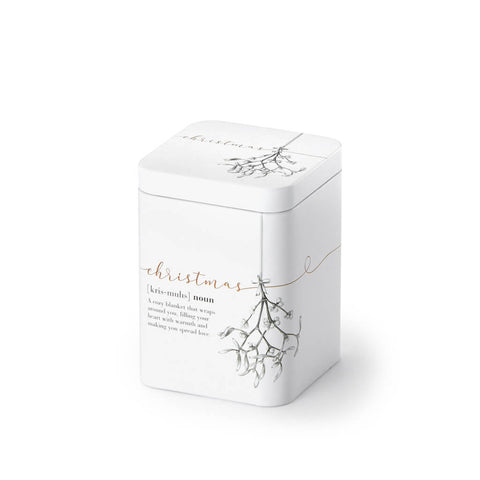 Teedose Christmas von Cha Cult mit einem Fassungsvermögen von 100 Gramm