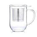 Teeglas Theodor mit Teesieb und Deckel