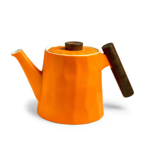 TeaLogic Teekanne Clementine mit Rosenholzgriff