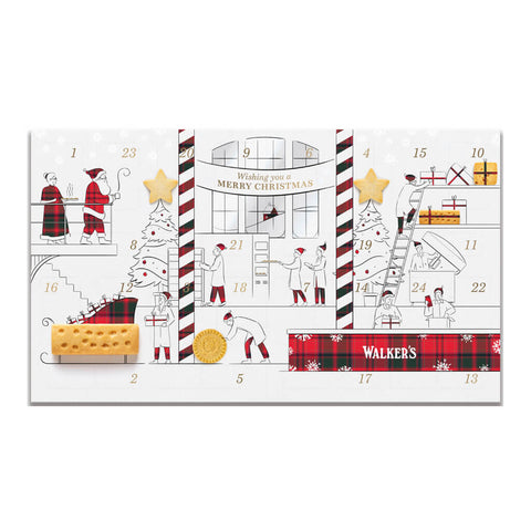 Walker's Shortbread Adventskalender Innenseite