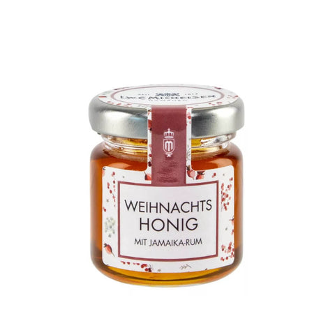 Weihnachtshonig mit Jamaika Rum im 50 g Miniglas von L.W.C. Michelsen